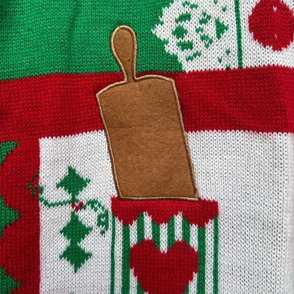 Tiara International Christmas Collection Green Ugly Christmas Sweater – Size M - Picture 7 of 8